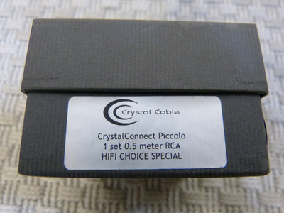 Crystal Cable Piccolo / 0.5m / 1999 год 2