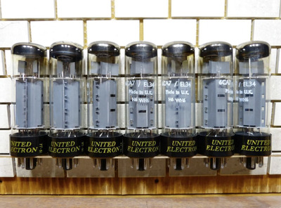 34 / EL34 United Electron 6CA7 7 шт.