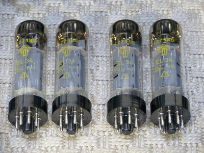 34 / EL34 RFT 6CA7 Квартет Узкий цоколь 3