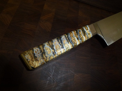 Нож M390 Зуб Мамонта 4