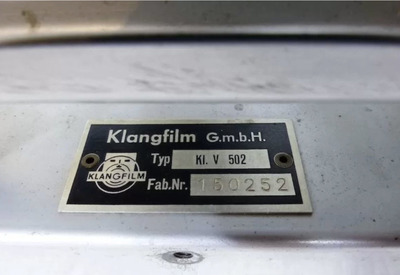 Klangfilm Kl. V 502 моноблоки 3