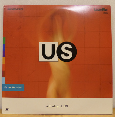 Peter Gabriel - All About US LD Laserdisc