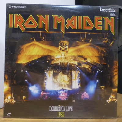 Iron Maiden - Donington Live 1992 LD Laserdisc