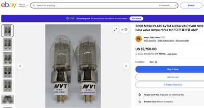 300B / 300B AVVT Audio Note Alesa Vaic 3