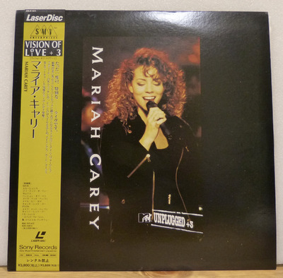 Mariah Carey - Unplugged +3 LD Laserdisc