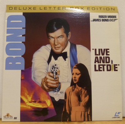 Bond - Live and Let Die LD Laserdisc