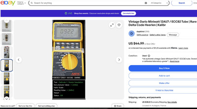 82 / ECC82 Miniwatt Dario 12AU7 1 шт. 4