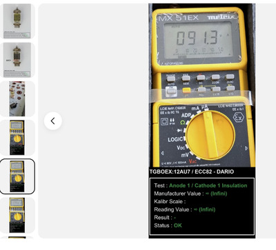 82 / ECC82 Miniwatt Dario 12AU7 1 шт. 5