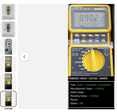 82 / ECC82 Miniwatt Dario 12AU7 1 шт. 6