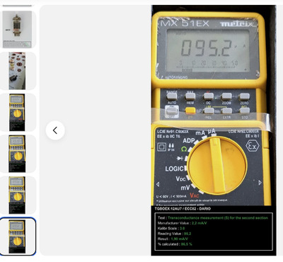 82 / ECC82 Miniwatt Dario 12AU7 1 шт. 7