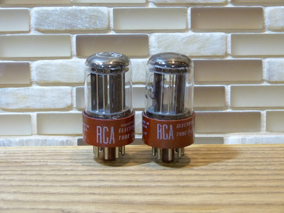 5691 / 5691 RCA 6SL7 Red Base пара