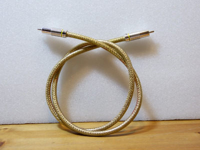 RCA Ortofon Super High Silver Coaxial Cable 75 Ohms 0.9m
