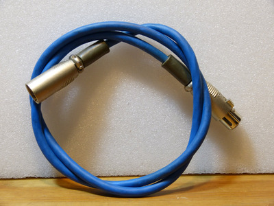AES/EBU Canare DA206 110 Ohms Digital Audio Cable 1m