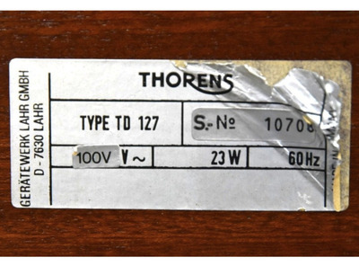 Thorens TD127 / SME 3012-R 6
