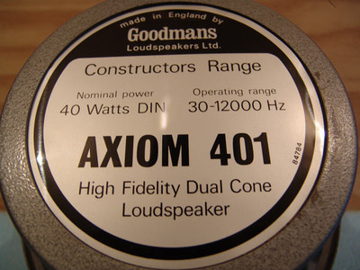 Goodmans Axiom 401 4