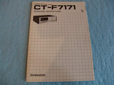 Pioneer CT-F7171 5