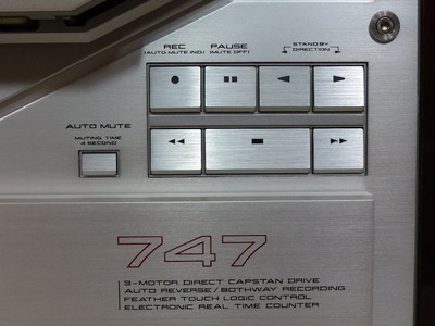 Akai GX-747 NOS NIB 220V Новый в Коробке 8