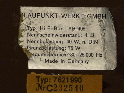 Blaupunkt LAB-405W 3