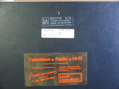 Bang & Olufsen M 75 4