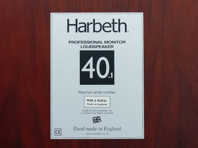 Harbeth 40.1 С подставками 4