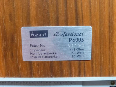 Heco P6003 Professional 4