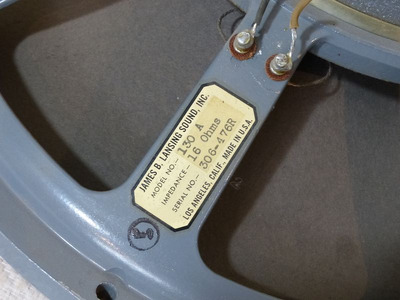 JBL 130A 16Ohms 1950 гг. 3