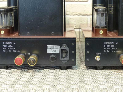 Audio Note Kegon-M + M7 IIK Line Kondo + Ruthy 5 Kondo S/N 001 Моно-блоки + пред + колонки 3