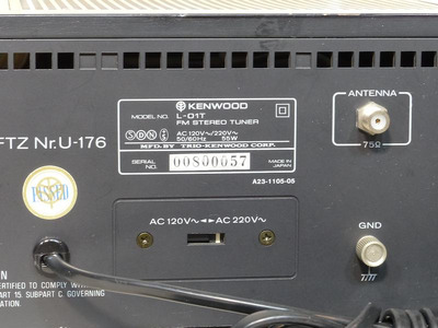 Kenwood L-01T / 100V 3