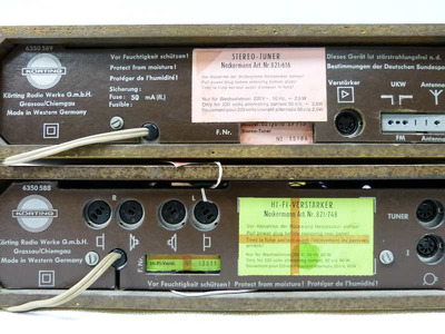 Korting Neckermann / Усилитель и тюнер 5