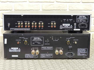 Rotel RB-1080 / RC-1550 / RDV-1060 Конец Пред и DVD 4