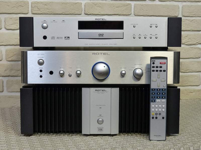 Rotel RB-1080 / RC-1550 / RDV-1060 Конец Пред и DVD 7