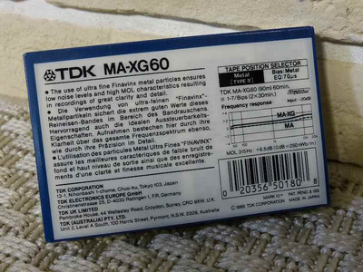 TDK MA-XG60 15 штук одним лотом по 6