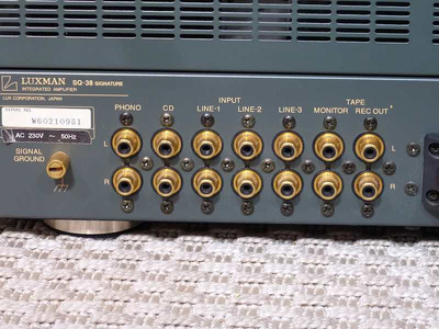 Luxman SQ-38 Signature 220V 5