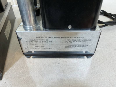 McIntosh MC 30 / Моно-блоки 1955 год 6