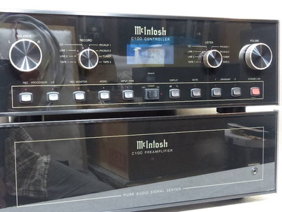 McIntosh C-100 / 2-х блочный Preamplifier Controller 5