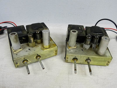 Mullard EL-42 моно-блоки 1950 год