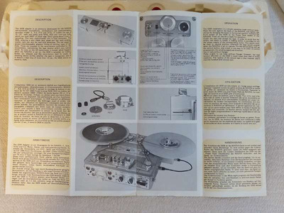 Nagra QGB Reel Adapter 10 ½” NOS NIB 3