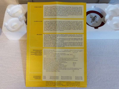 Nagra QGB Reel Adapter 10 ½” NOS NIB 9
