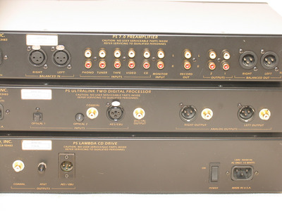 PS Audio Lambda Two Special CD Transport + Ultralink Two DAC 4