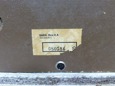 Saba Box II A 4