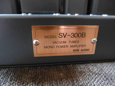 Sun Audio SV-300B Push Pull Моно-блоки 1998 г. Новые Не KIT USA 120V 3