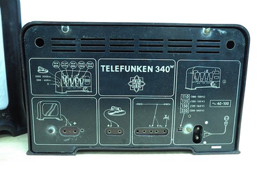Telefunken 340 / 1930-е годы, бакелитовый 3