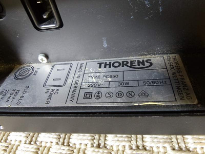 Thorens PC 650 M 5