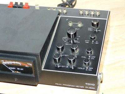 Toyo Peak Program Meter TP-6000 Индикаторы выносные для дек 2