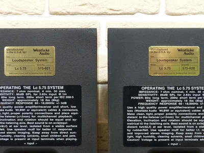 Westlake Audio Lc 5.75 Exellent 6