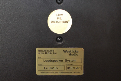 Westlake Audio LC3w10VF 4