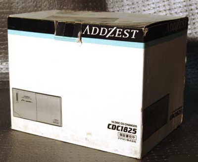 ADDZEST CDC-1825 / 18 disc CD changer, круглый разъем