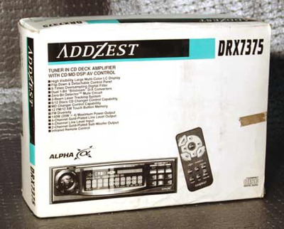 ADDZEST DRX-7375 / Tuner in CD deck amplifier with CD/MD/DSP/AV control