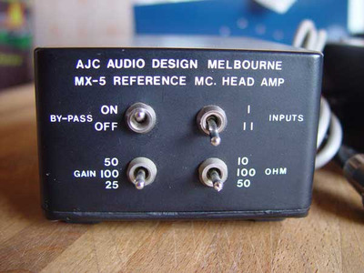 AJC MX-5 Audio Design Reference MC Head AMP 2