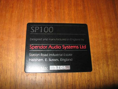Spendor SP 100 6